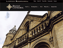 Tablet Screenshot of belfastcathedral.org